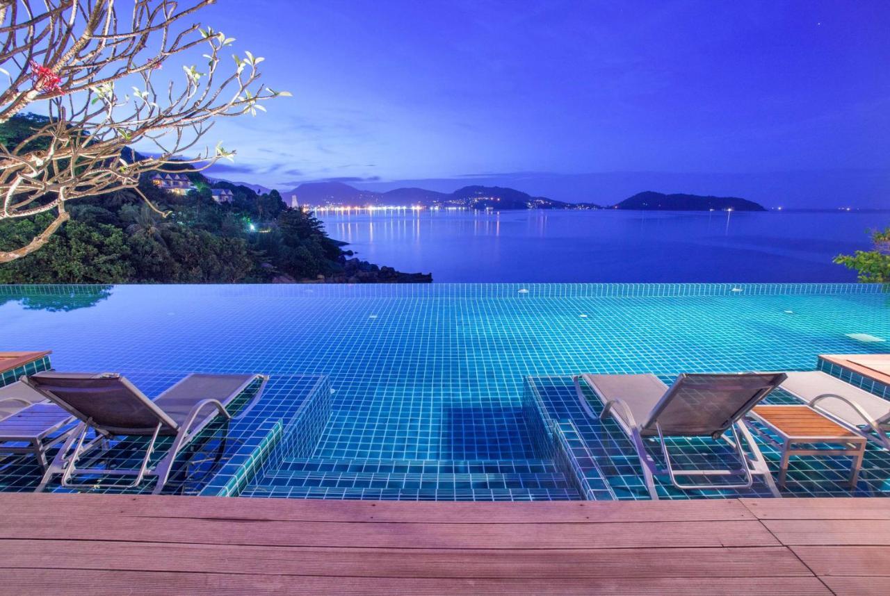 Zenmaya Oceanfront Phuket, Trademark Collection By Wyndham Patong Екстер'єр фото Infinity pool at a resort in Phuket, Thailand